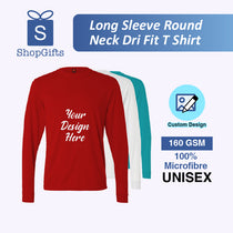 Long Sleeve Round Neck Dri Fit T Shirt