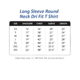 Long Sleeve Round Neck Dri Fit T Shirt