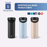 Montigo Ace Insulated Bottle with matte finish and black handle lid _corporate gift