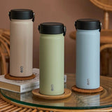 Montigo Ace Insulated Bottle with matte finish and black handle lid _corporate gift