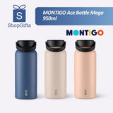 Montigo Ace Insulated Bottle with matte finish and black handle lid _corporate gift