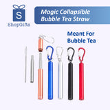 Magic Collapsible Bubble Tea Straw