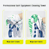 Black Magnetic Microfiber Waffle Weave Golf Towel with carabiner attachment for professional club cleaning_corporate gift