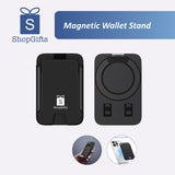 Display of the front and back sides of the Magnetic Wallet Stand