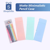 Matte Minimalistic Pencil Case