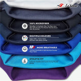 Red PrimeTech Performance Microfiber Polo Shirt with breathable mini-eyelet texture and athletic fit_corporate shirt