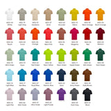 Red PrimeTech Performance Microfiber Polo Shirt with breathable mini-eyelet texture and athletic fit_corporate shirt