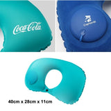 Milk Silk Inflatable Travel Pillow - Auto Press Neck Support_ corporate Gifts Singapore