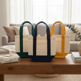 Mini Canvas Tote Bag (Trader Joe’s Style)