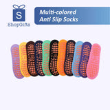 Multi-colored Anti Slip Socks