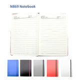 Executive Corporate Onboarding Essentials Kit featuring a black notebook, red pen, and white insulated bottle in a box_customised gifts singapore & Water Bottle Singapore