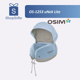 OSIM uNek Lite product with ShopGifts branding on a white background