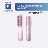 OSIM uBrush 2 Handheld Massager on a white background with ShopGifts branding.