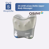 OSIM uCozy Delite Upper Body Massager on a white background with ShopGifts branding.