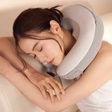 ShopGifts_Travel-friendly heated massage pillow for neck and shoulder relaxation