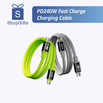 PD240W Fast Charge USB-C Cable for high-speed charging and data transfer.