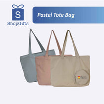 Pastel Tote Bag made from durable nylon – lightweight, spacious and perfect for everyday use