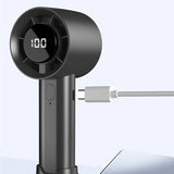 This fan uses a type-C joint for charging