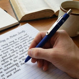 NFC Smart Connect Metal Executive Pen in matte black, grey, and navy blue with chrome accents_ corporate gift