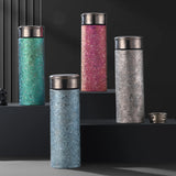 Set of four different colours Premium Titanium Thermos Bottle