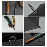 Durable golf umbrella ideal for rainy season and outdoor promotions in Southeast Asia