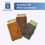 Premium PU RFID Card Holder