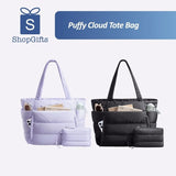 Quilted Multi-Compartment Tote Bag | Travel Handbag_Gym Bag_personalised corporate gifts