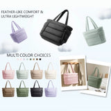 Quilted Multi-Compartment Tote Bag | Travel Handbag_Gym Bag_personalised corporate gifts