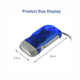 Rechargeable Hand Press Torch Light