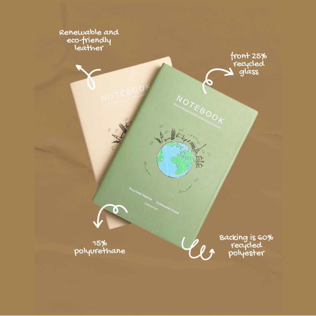Notebook Recycle Recycled RPET notebook | ShopGifts | Corporate Gift Singapore