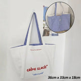 Reversible Canvas Tote Bag