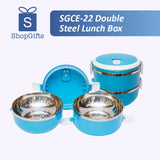 SGCE-22 Double Steel Lunch Box