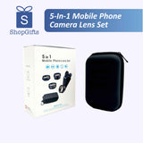 5-In-1 Mobile Phone Camera Lens Set