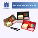 Foldable Memo Cube Set