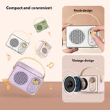 Mini Retro Bluetooth Speaker