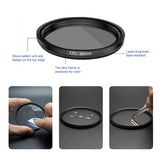 Mobile Phone Camera Lens Filter Set