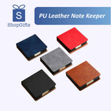 PU Leather Note Keeper