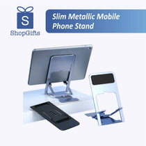 Slim Metallic Mobile Phone Stand