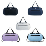 Versatile Urban Fitness Travel Duffel Bag with black straps and side mesh pocket for gym and travel _ corporate gifts