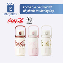 Coca-Cola Co-Branded Rhythmic Insulating Cup in vibrant red finish