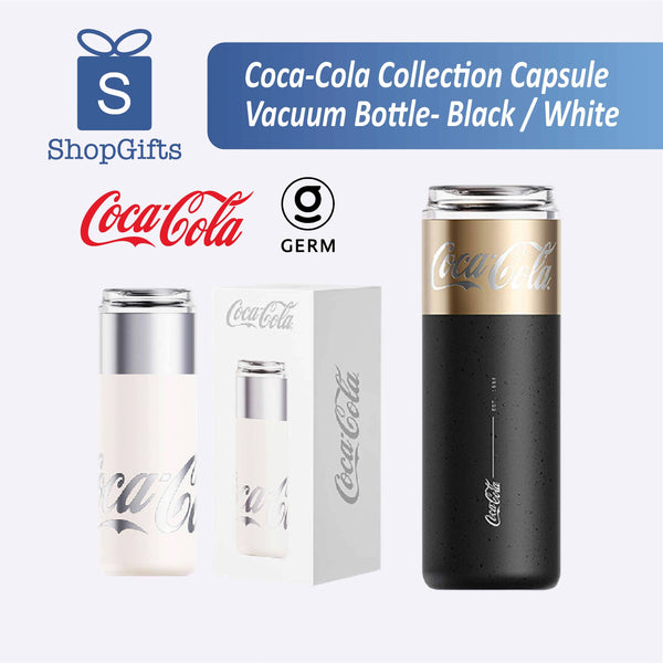 Coca-Cola Collection Capsule Vacuum Bottle-Black/ White