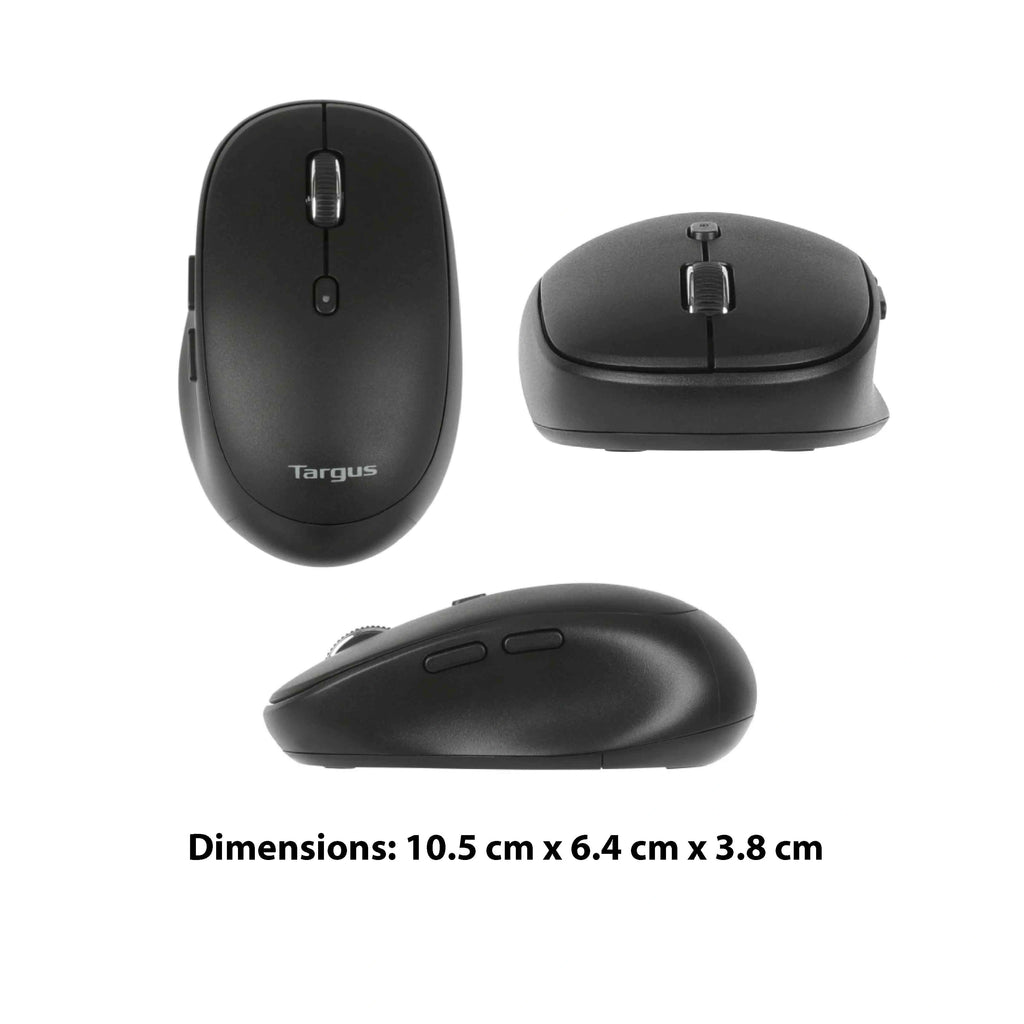 Targus Midsize Multi-Device Antimicrobial Wireless Mouse | ShopGifts ...