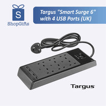 Targus "Smart Surge 6" with 4 USB Ports (UK)