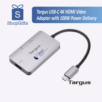 Targus USB-C to HDMI adapter with 4K resolution support.