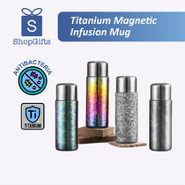 Collection of titanium magnetic infusion mugs 