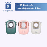 USB Portable Handsfree Neck Fan