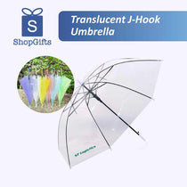 Translucent J-Hook Umbrella