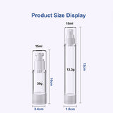 Vacuum Travel Bottles (15ml)