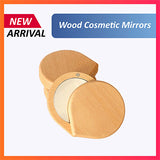 Wood Cosmetic Mirrors