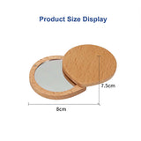 Wood Cosmetic Mirrors